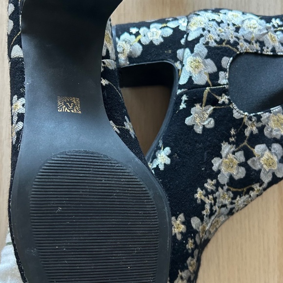 Anne Klein Floral Booties - Picture 2 of 5